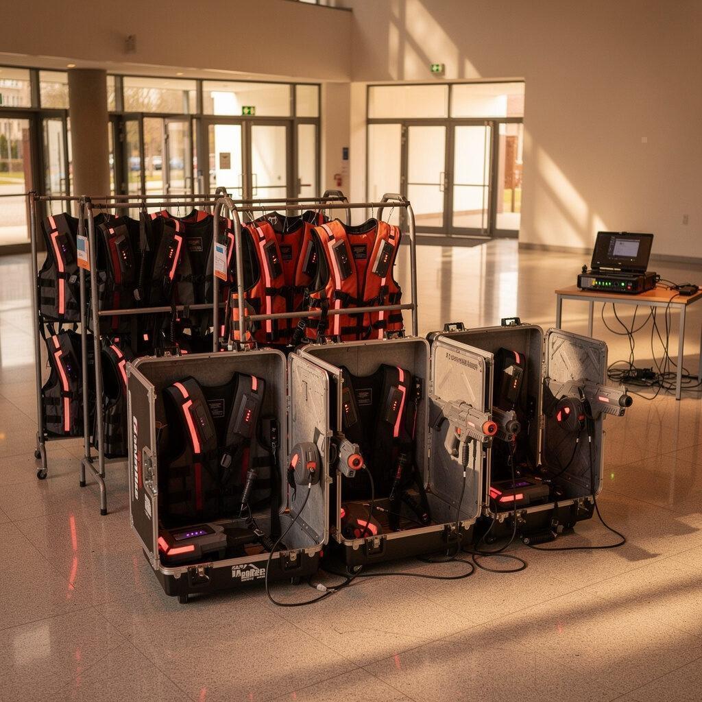 Vor-Ort-Events deutschlandweit mit komplettem System – OUTGUN Lasertag Lasertag Göppingen