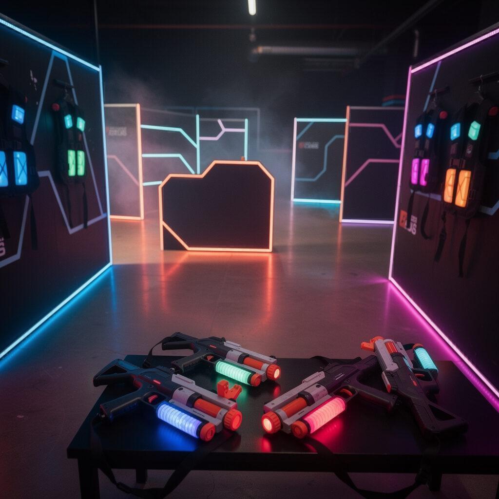 Feiern von Junggesellenabschieden und Geburtstagen – OUTGUN Lasertag Göppingen