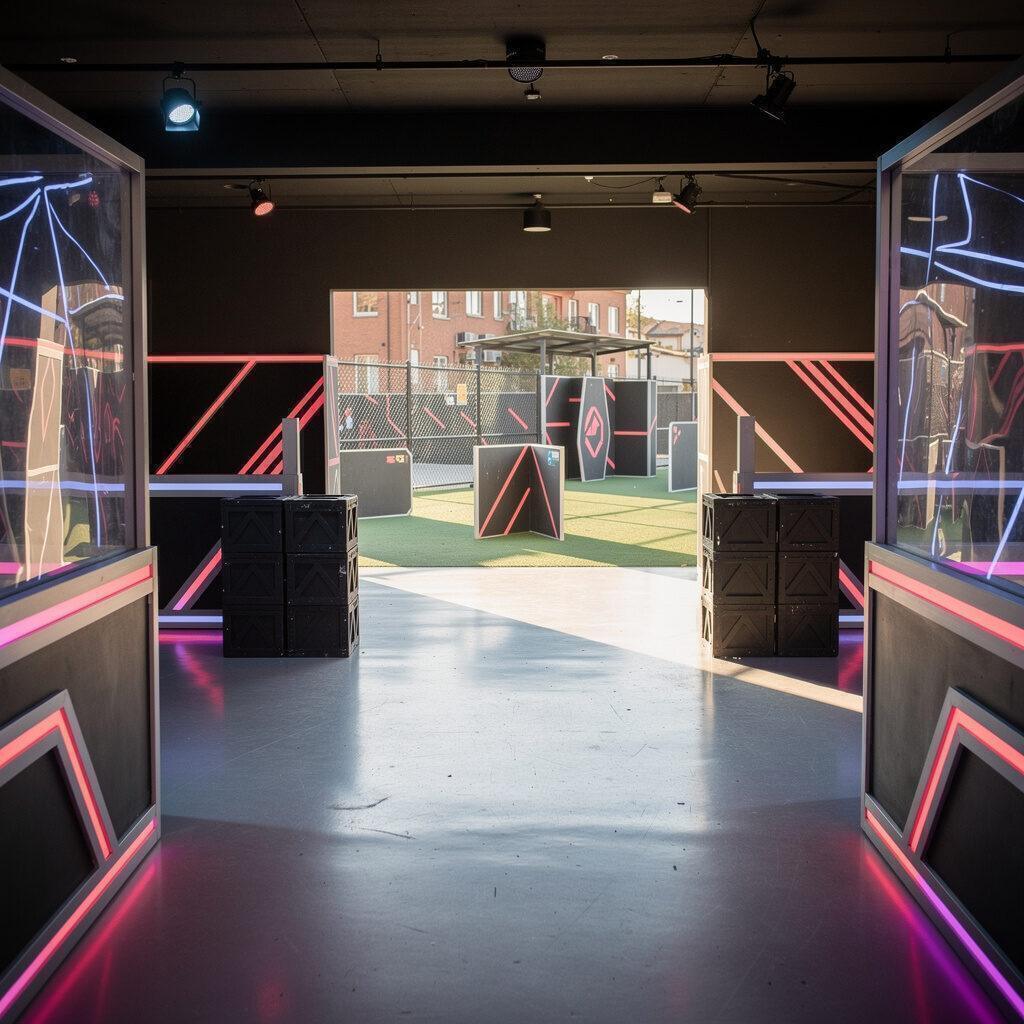 OUTGUN Lasertag Göppingen – Lasertag-Arena mit Indoor- und Outdoor-Spielbereichen