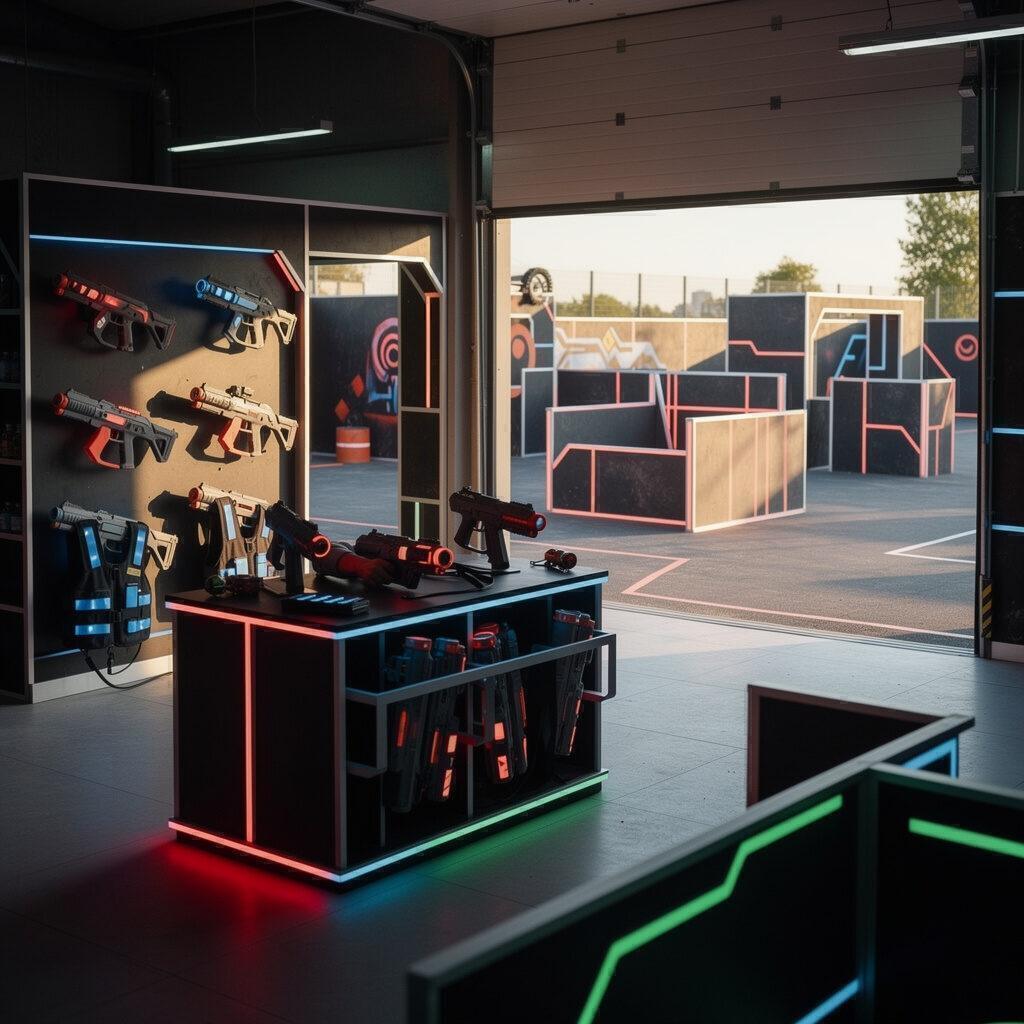 Lasertag-Arena Indoor und Outdoor – OUTGUN Lasertag Lasertag Göppingen