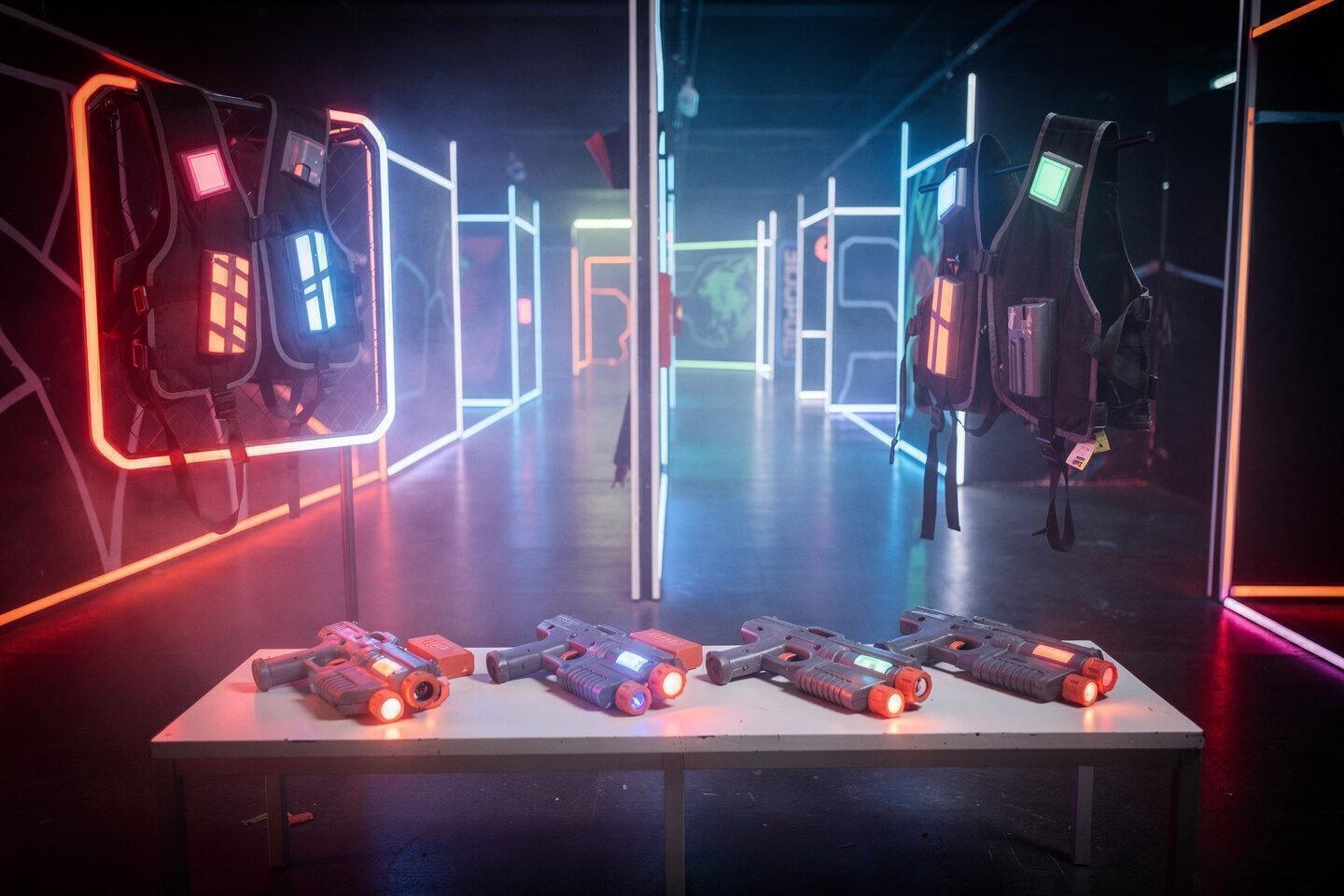 OUTGUN Lasertag Göppingen – Lasertag-Erlebnisse, Firmenevents und Teambuilding-Aktionen