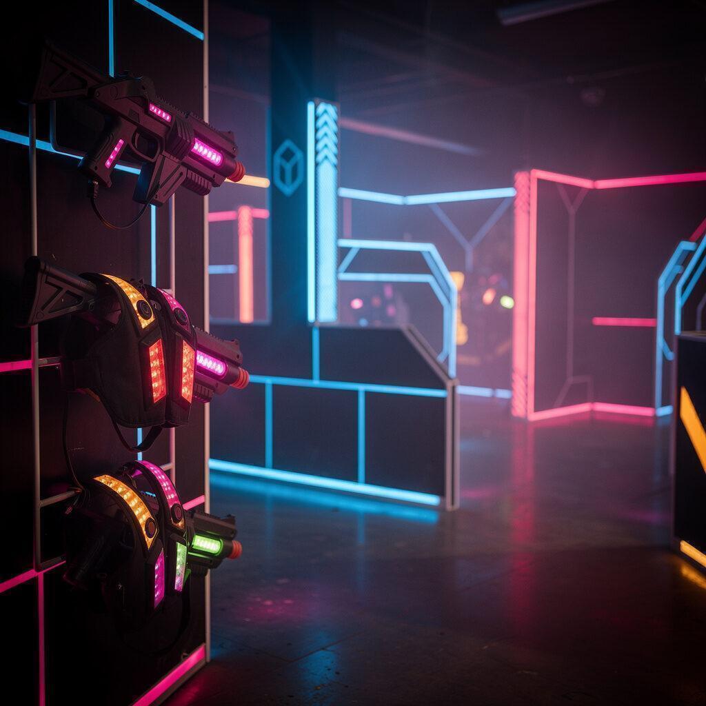 Missionen mit Gadgets und kniffligen Aufgaben – OUTGUN Lasertag Lasertag Göppingen