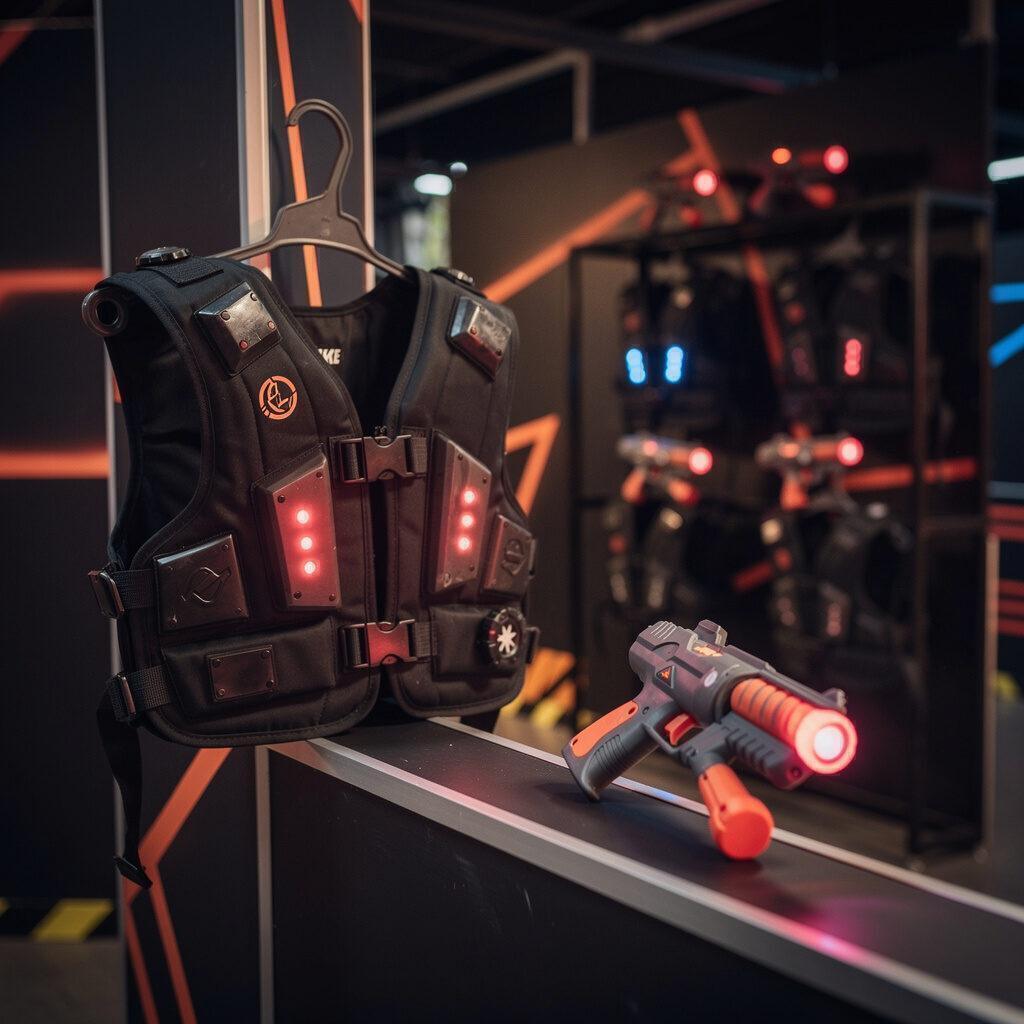 T-Shock-Technik – körperliches Trefferfeedback mit medizinischer Unbedenklichkeit – OUTGUN Lasertag Lasertag Göppingen