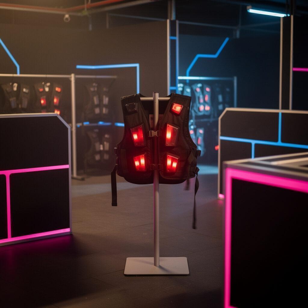 T-Shock-Trefferfeedback mit spürbaren Treffern – OUTGUN Lasertag Lasertag Göppingen